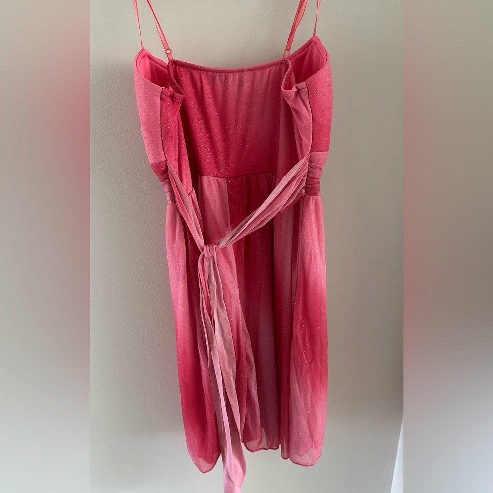 Ruby Rox Vibrant Pink Dress - Picture 2 of 4